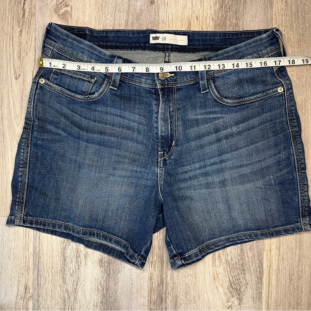 Levi's Blue Jean Shorts for Women - Picture 5 of 10